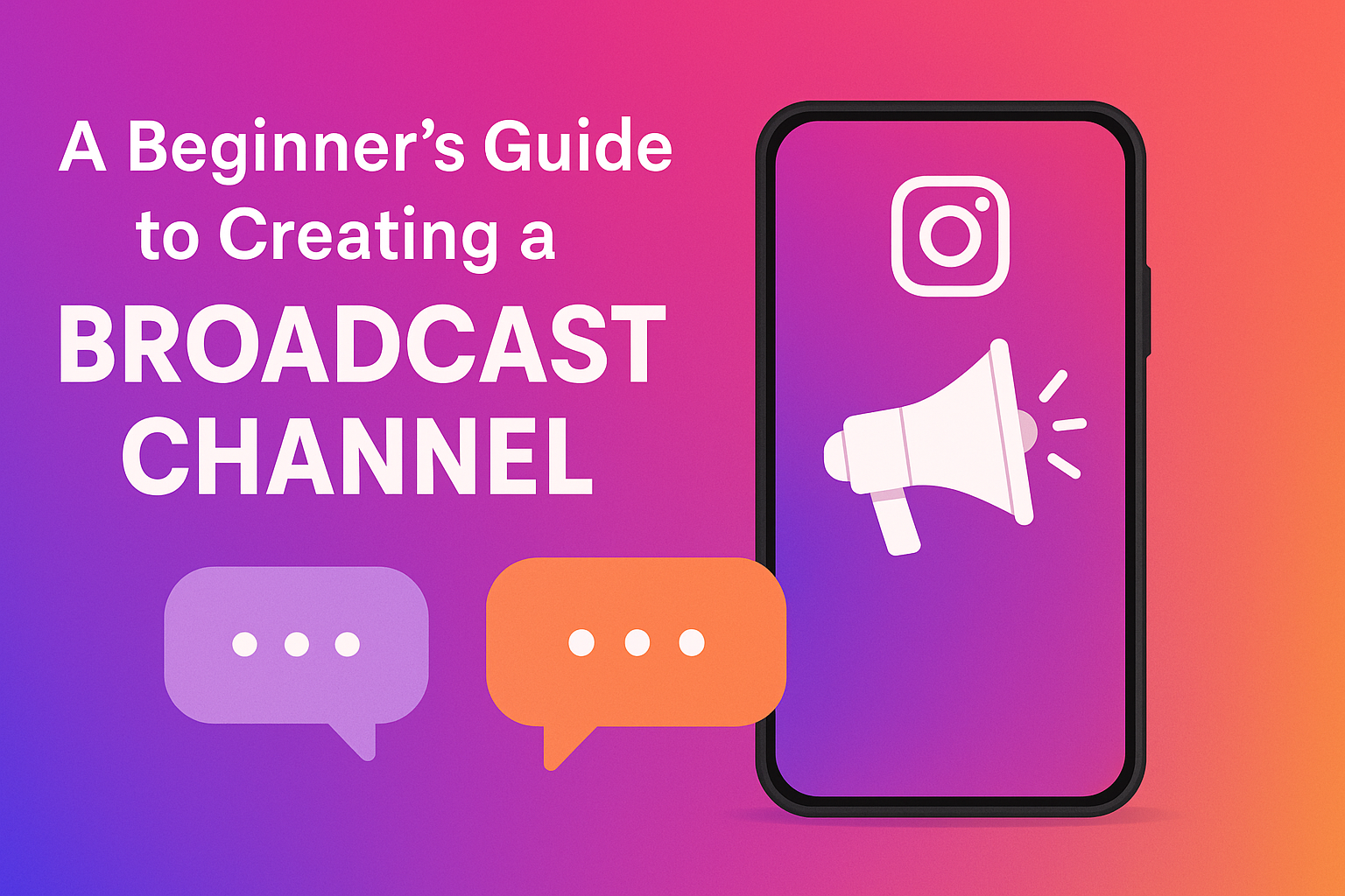 Broadcast Channel on Instagram